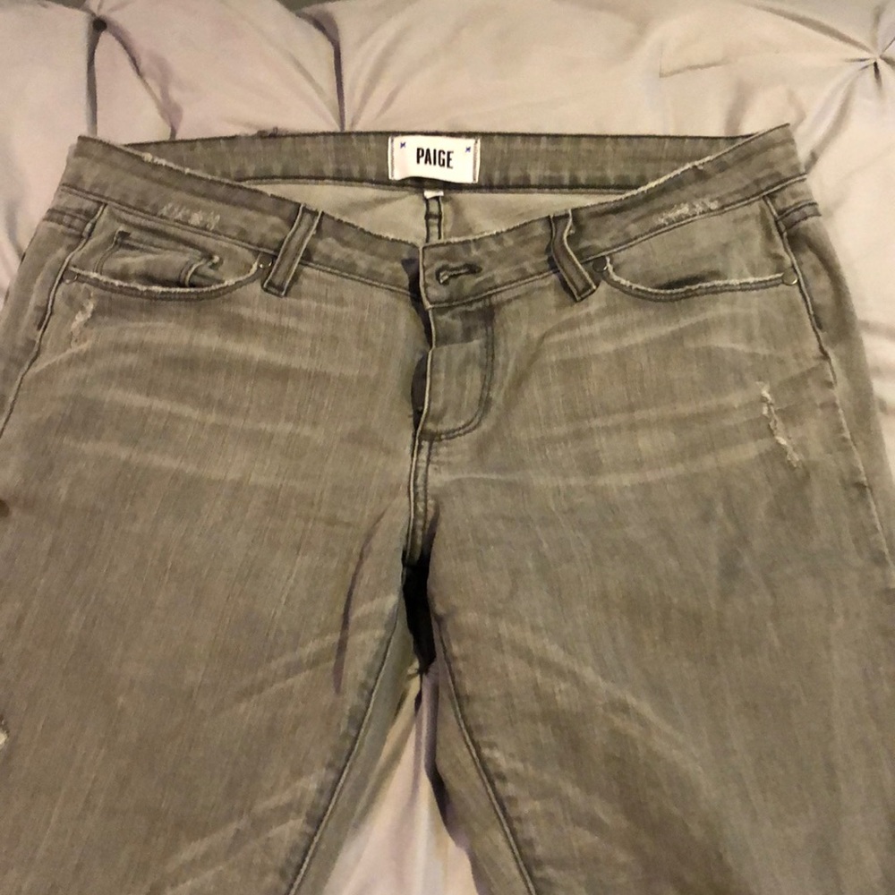 Paige gray jeans